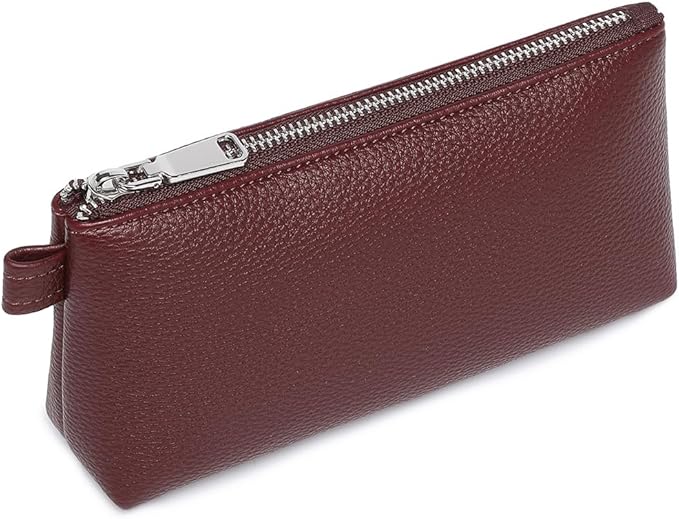 PU Leather Makeup Simple and Convenient Handbag Small Exquisite Storage Bag (PU/Caramel Color)