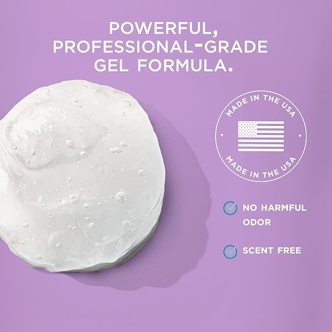 Lee Beauty 8oz Professional Gel Callus Remover for Feet - Original Fast-Acting Formula, Extra Strength for Cracked Heels & Dead Skin (Pack of 2)