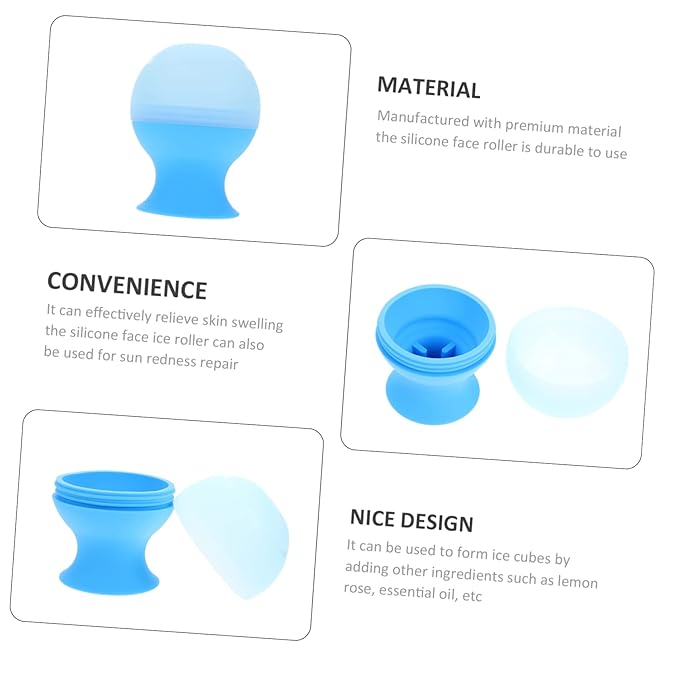 NOLITOY Silicone for Face Massage Skin Care Tool for Puffiness and Wrinkles Compact Design for Home and Travel Use Safe and Comfortable Silicone Material