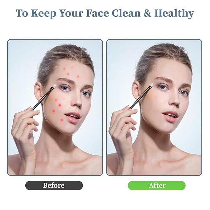 Electric Makeup Brush Cleaner Machine, 7000 RPM Deep Clean for All Make up Brush Types, Automatic Beauty Tool for Home & Travel, Ideal Gift for Women Wife Girlfriends (Transparent)