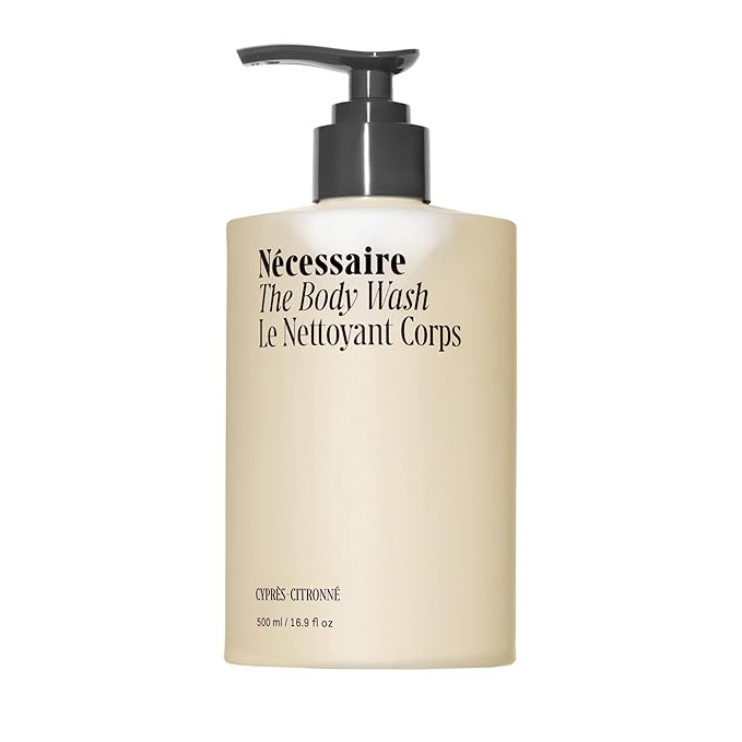 Nécessaire The Body Wash Cyprès-Citronné - Multi-Oil Shower Gel Body Wash for Women + Men. Non-Comedogenic + Hypoallergenic for Sensitive Skin with Niacinamide. 500ml/16.9 fl oz