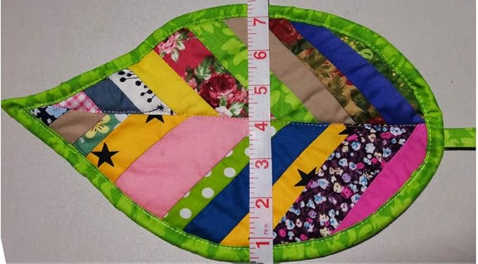 Leaves Pot Holders for Kitchen hot Pads 100% Cotton Set of 2 Heat Resistant for BBQ/Cooking/Baking/Grilling/Microwave/Barbecue