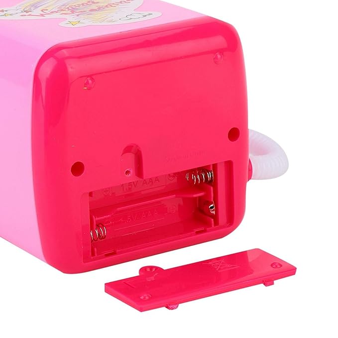 Makeup Washing Machine, Simulation Mini Makeup Brush Cleaner Electric Make Up Sponge Puff Cleaner Device Automatic Cosmetic Tool for Girls and Women