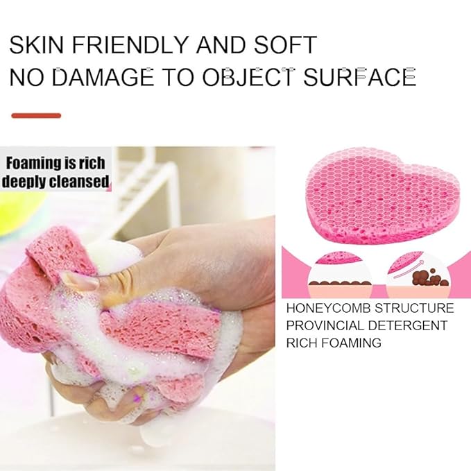 10 Count Compressed Facial Sponges 100% Natural Cellulose Sponge for Facial Cleansing Exfoliating Mask Makeup Removal Reusable Cosmetic Spa Sponges Face Washing Sponge Pads for Estheticians