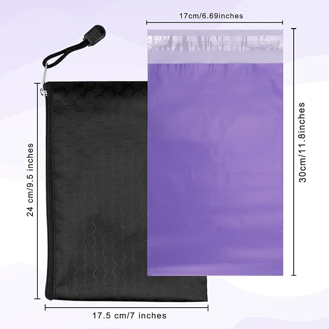 Sanitary Disposal Bags Pack of 200,Sanitary Napkin Disposal Bags Purple Opaque Bags 7x12 inches Feminine Personal Disposal Bags for Tampons,Sanitary Pads,Sanitary Liners(with 2pcs Storage Bag)