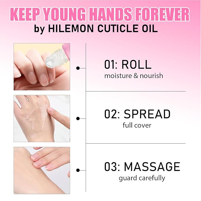 Natural Cuticle Oil for Nails Essential Oil Revitalizing Overnight Hydration for Dry Cuticles with Vitamin E Repaired Softener Nail Strengthener Protector for Damaged Skin