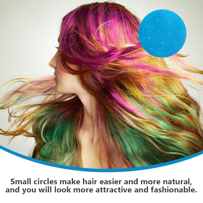 Hair Coloring Cap for Highlights with Pulling Needle Hair Dyeing Tool for Salon and Home Use 11.02X7.87 Inches Precise Highlighting Accessories