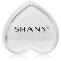 SHANY Stay Jelly Silicone Sponge - Clear & Non-Absorbent Makeup Blending Sponge for Flawless Application with Foundation - HEART
