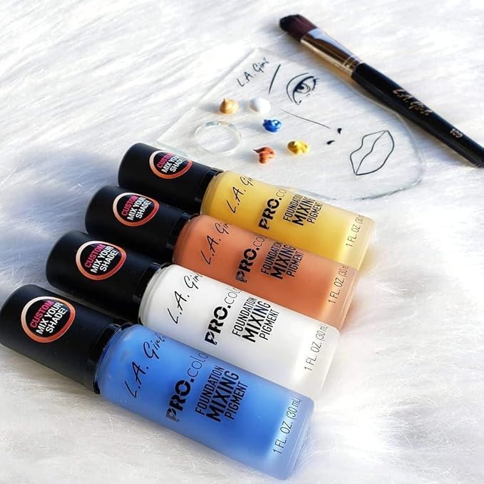 L.A. Girl PRO.color Foundation Mixing Pigment, White GLM711