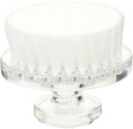 Exceart Manual Facial Cleansing Brush Pore Cleaning Brush Soft Face Exfoliator Scrubber for Deep Skin Clean White 1 97 Inch