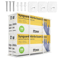 XL Gloves Box Facial Tissue Box Holder,Wire Rack Dispenser for Gloves,Tissues Paper Towels Organizer - Mounting Accessories Included - Holds up to 2 Boxes - Perfect for Lab, Food Service and Home