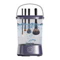 Makeup Brush Cleaner Machine - Automatic Cosmetic Brush Cleaning Tool for Sponges and Makeup Eggs, Efficient Easy Use Cleaner for Daily Makeups Hygiene, Portable Home Vanity Accessory