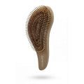 Wave Detangling Brush for Wet & Dry Hair, Dual Flexible Bristles, Anti-Breakage Hair Brush for Curly, Thick & Fine Hair, Women & Kids – Smoked Cocoa
