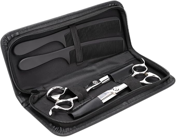 1 Piece Scissor Pouch Scissor Case Scissor Bag Scissor Holder Scissor Storage Box Scissor Storage Holder Scissor Storage Case Scissor Storage Bag for Hairdresser, Black