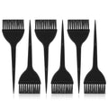 3 Pcs Hair Coloring Dye Brush, Hair Stylist Supplies Salon Accessories Applicator Brushes for Hairs DIY Tools (Plastic, Black)