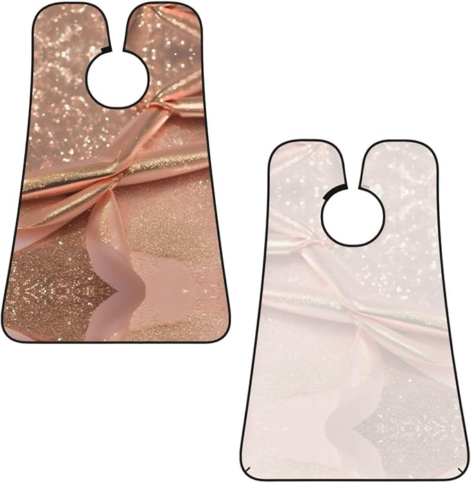 Abstract Paint Splashes Print Beard Bib Shaving Apron, Beard Hair Trimming Cape Gift For Dad