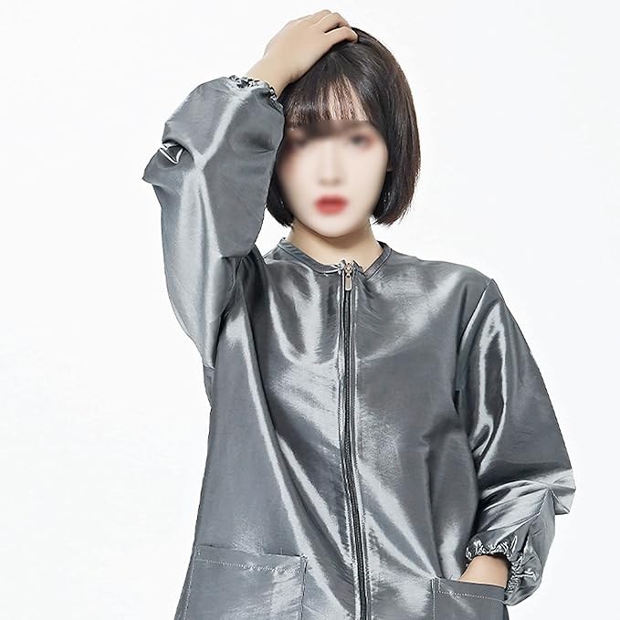 Polyester Fabric Salon Smock Professional Stylist Jacket Waterproof Haircut Cape Barber Apron