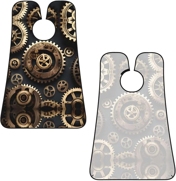 Colorful Giraffe Fans Lovers Print Beard Bib Shaving Apron, Beard Hair Trimming Cape Gift For Dad