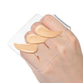 Hand Makeup Mixing Palette, Acrylic Foundation Mixing Tray, Clear Handheld Nail Art Manicure Palette Eyeshadow Cosmetic Tray for Makeup Blending