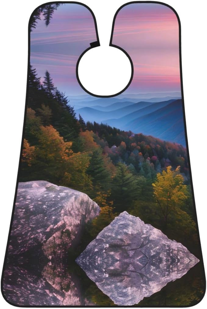 Colorful Giraffe Fans Lovers Print Beard Bib Shaving Apron, Beard Hair Trimming Cape Gift For Dad