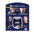Goatee Shaper Template - Beard Shaping Tool & Guide for Men - Adjustable Goatee Trimming Stencil for Perfect Symmetrical Goatee Every Time | My Perfect Goatee
