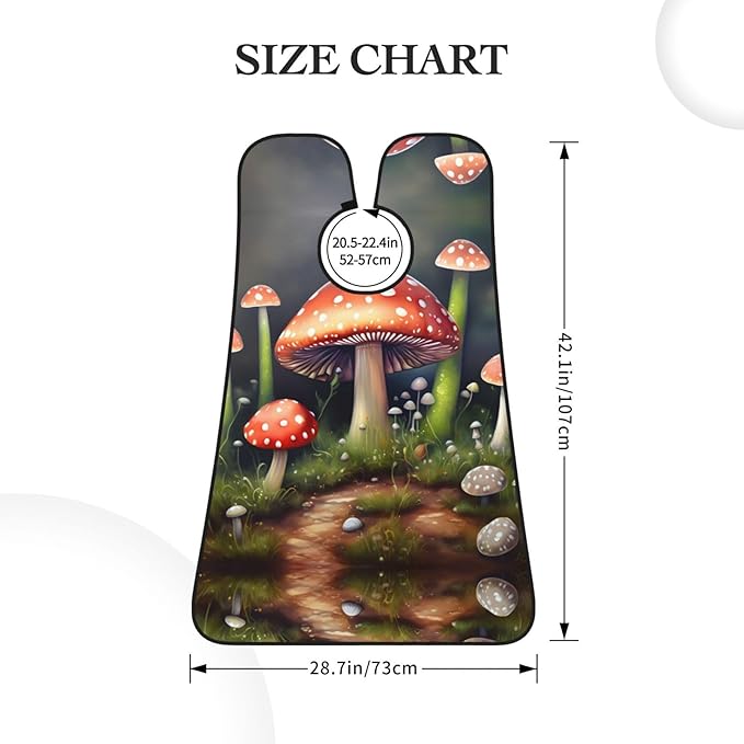 Pansy Perfection Print Beard Bib Shaving Apron, Beard Hair Trimming Cape Gift For Dad