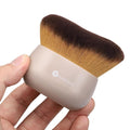 KINGMAS Extra Large Body Makeup Brush For Self Tanner, Leg Makeup & Bronzer Blend, 76mm Kabuki Brush, Oval Face & Back Makeup Brush, Wet & Dry Use