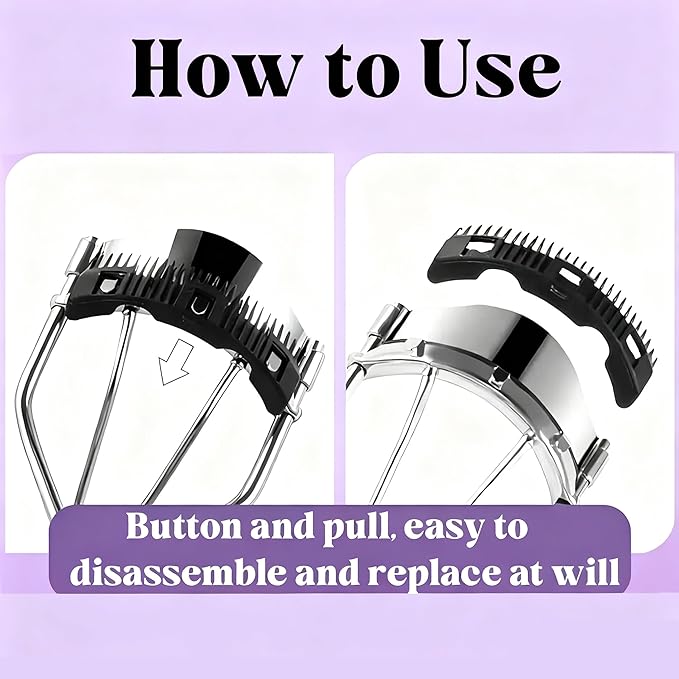 Compatible with Tweezerman Eyelash Curler Refills,28，80，100 Pack Silicone Eye Lash Curlers Refill Pads Compatible with Tweezerman Eyelash Curler.