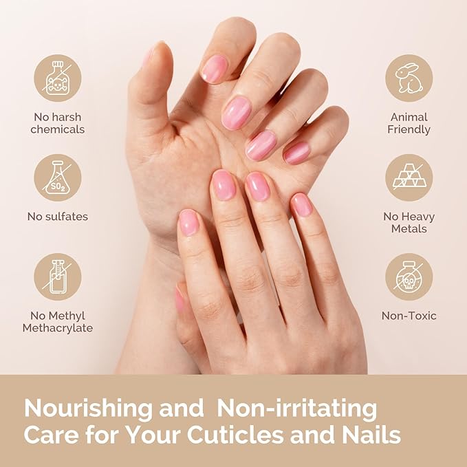 MelodySusie 15ML Cuticle Oil,Nail Strengthener with Jojobal & Vitamin E,Nail Growth that Repairs Cuticles & Promotes,Moisturizes & Conditions Dry Skin,Rose