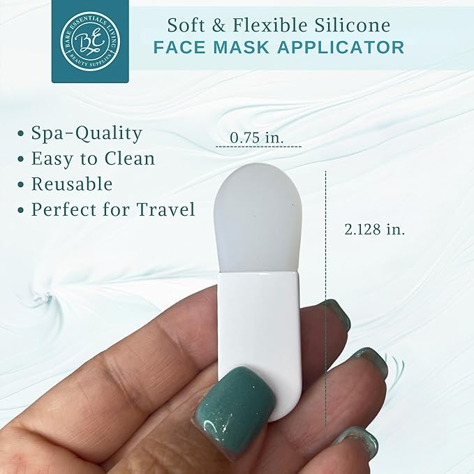 Face Mask Applicator Tool Mini 10pk Makeup Spatula Cosmetic Silicone Face Mask Applicator Beauty Skincare Spatula Tool for Facials, Gel, Peel, Clay, Lotion, Serum, Cream
