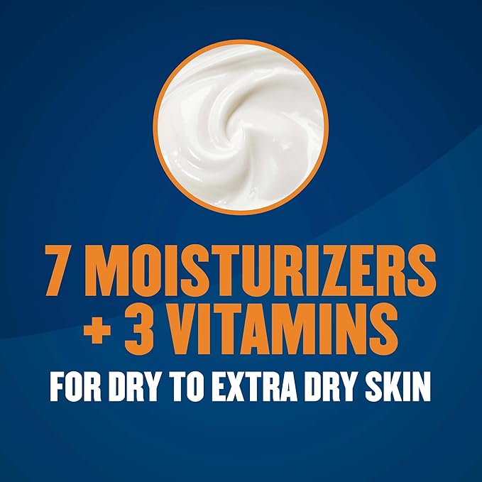 Gold Bond Rough & Bumpy Daily Skin Therapy Cream, 8 oz Cream With 7 Moisturizers & 3 Vitamins