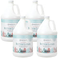 Ginger Lily Farms Botanicals Soothing Butter Lotion for Dry Skin, 100% Vegan & Cruelty-Free, Cucumber Mint Bliss Scent, 1 Gallon (Pack of 4)
