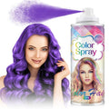 Temporary Hair Color Spray, Purple One-Time Use Hair Color Dye for Women and Kids, Disposable Natural Hair Dye-On 1-Day Washable for Cosplay Party DIY,Christmas Party, Halloween (Purple)