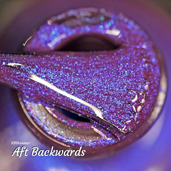 KBShimmer Aft Backwards Tri-Thermal Nail Polish - 0.5 oz Full Sized Bottle