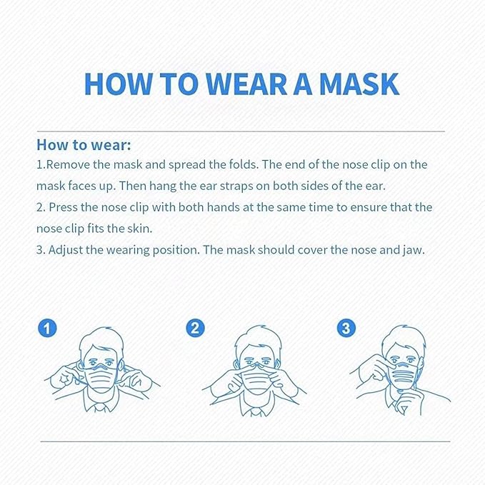 100Pcs Disposable Mask