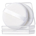 Teenitor 2pcs Powder Puff 3.54inch Medium Body Powder Puff for Body Powder and Container White