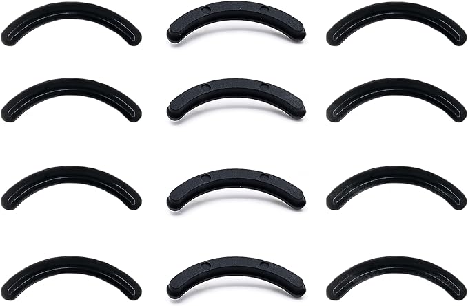 i-Laesh Eyelash Curler Refills - Premium Silicone Pads for Shiseido, Tweezerman & Universal Fit Curlers - 24PC, Ultra-Soft & Pinch-Free Curl