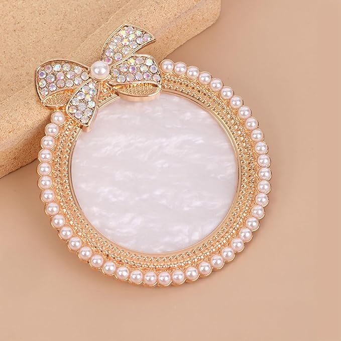 Cosmetic Makeup Palette, Nail Art Palette, DIY Makeup Mixing Palette, Beauty Salon Color Cream Mixing Palette, Nail Art Painting Mixed Color Palette, Nail Polish Makeup Display Board Golden