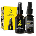 The Beard Club Biotin Beard Growth Oil Vitamin Spray for Facial Hair Growth - Natural Formula for Fuller, Thicker Beard, Easy-to-Use, Nourishing & Soothing for All Beard Types & Skin