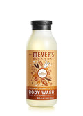MRS. MEYER'S CLEAN DAY Moisturizing Body Wash for Women and Men, Shower Gel Formula Made with Essential Oils, Oat Blossom Scent, 16 oz