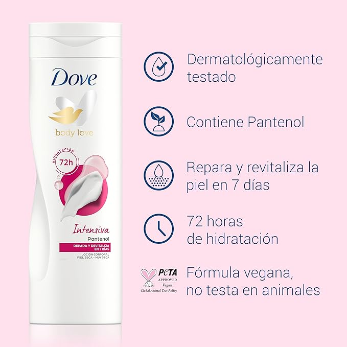 Dove Intense Nourishment Body Lotion 250ml