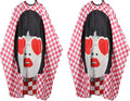 Professional Hair Cutting Cape(2 Pack), Salon Barber Cape with Adjustable Snap Closure