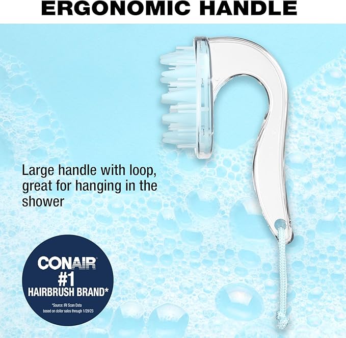 Conair Scalp Massager - Scalp Massager hair growth - Head Massager Scalp - Light Blue