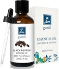 Black Pepper Essential Oil 1 Oz – 100% Pure Natural Black Pepper Oil for Diffuser
