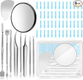 60PCS Dual Heads Blackhead Remover, Pimple Comedone Extractor, Acne Whitehead Blemish Removal Kit, Premium Stainless Steel Pimple Popper Tool kit, Risk Free for Face Skin, with Portable Box