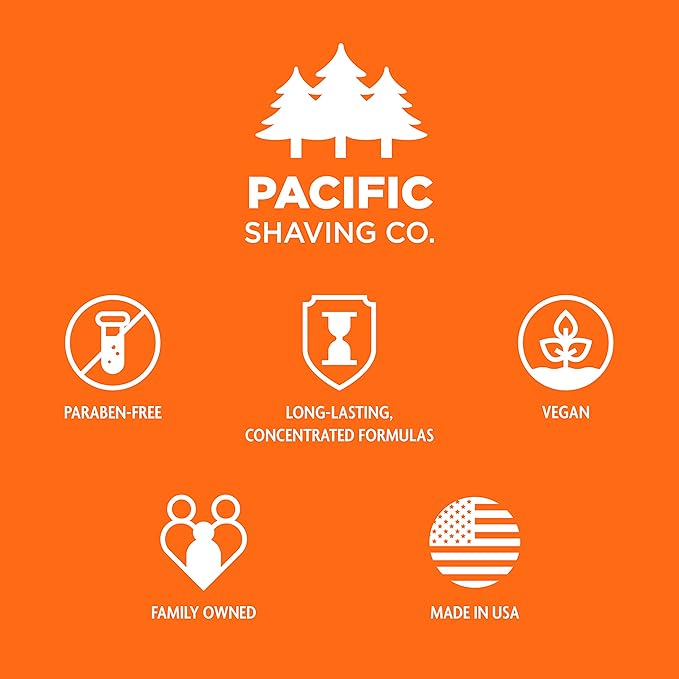 Pacific Shaving Company Bamboo Pre-Shave Scrub - Exfoliating Face Scrub & Cleanser - Daily Face Wash for Men with Aloe Vera & Willow Bark Extract - Soothes, Moisturizes & Controls Blemishes (3 Oz)
