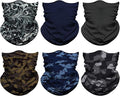Venswell Neck Gaiter Face Mask Men Women,Seamless Bandana Rave Face Cover Scarf Mask,Balaclava,Headband, Head Wrap,Headwear