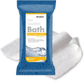 Comfort Bath® Cleansing Washcloths - 1 Package, 8 Cloths - No Rinse Bathing Wipes, Ultra-Soft and Thick Heavyweight Cloth, Light Fragrance