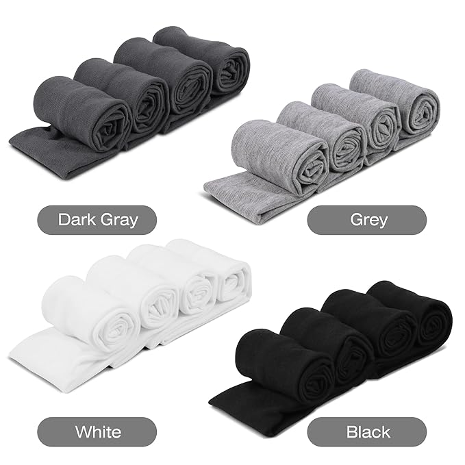 Headbands for Women – 16Pcs Cotton Cloth Headbands for Women's Hair Accessories, Non-Slip Sports Headband Bands & Hair Ties, Soft Fabric for Yoga, Running, Workout