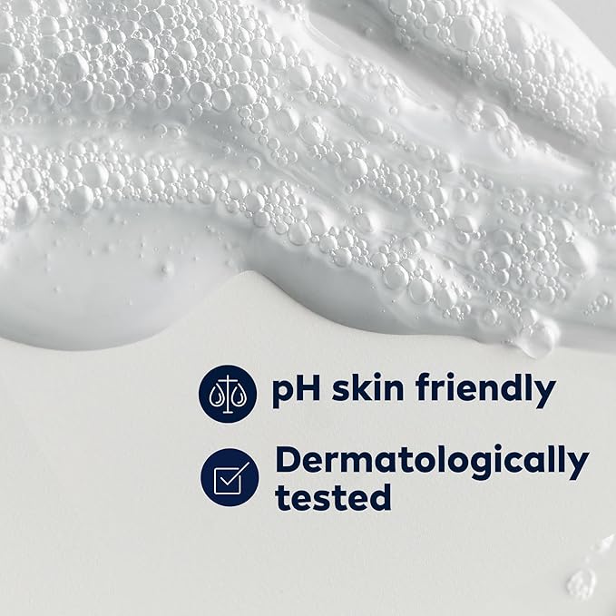 NIVEA MEN Maximum Hydration Body Wash for Dry Skin, Aloe Vera Enriched, 3-in-1 Moisturizing Body Wash, Face and Hair, Paraben Free, Vegan Formula, 16.9 Fl Oz Bottle, Pack of 3